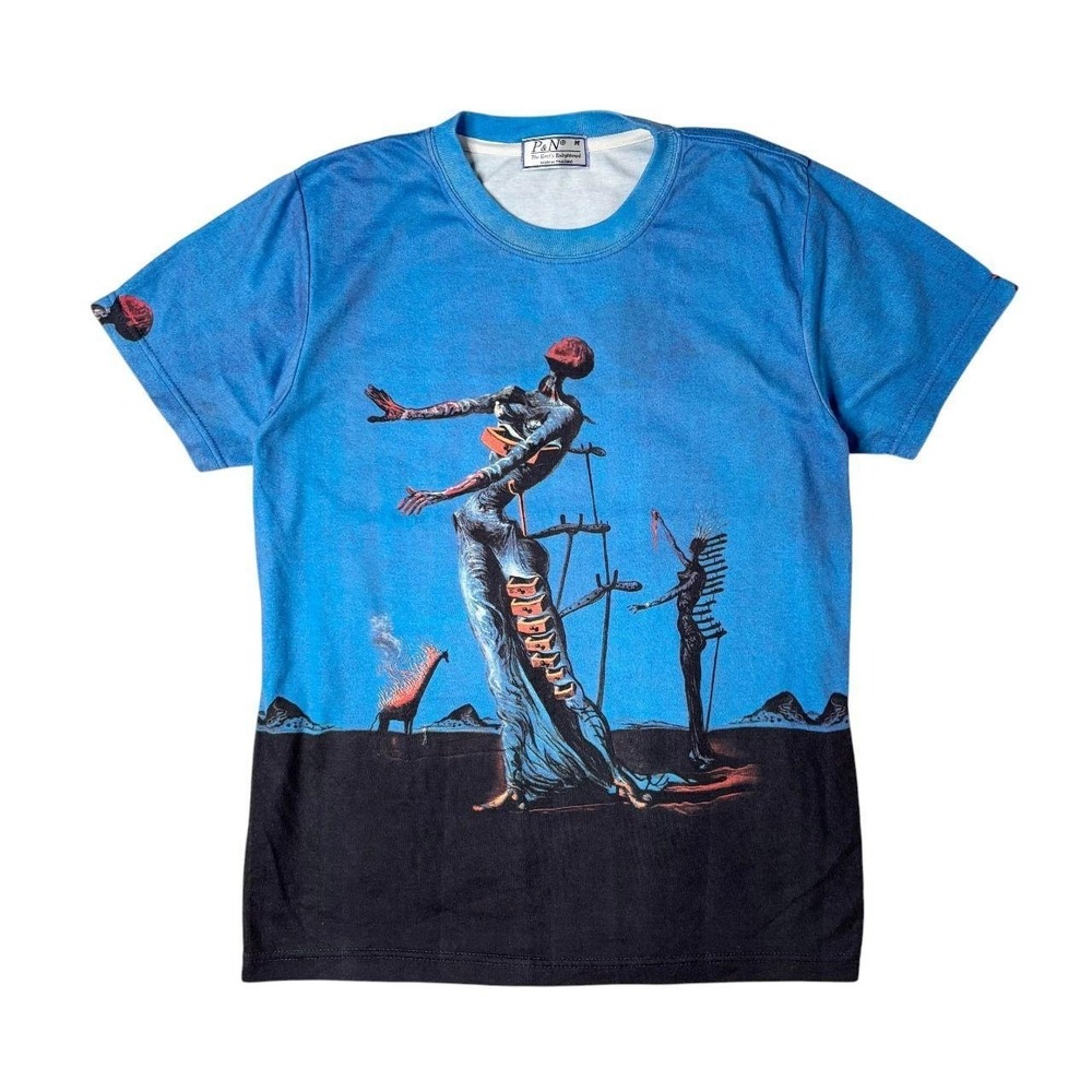 P&N Salvador Dali "The Burning Giraffe" art print tee